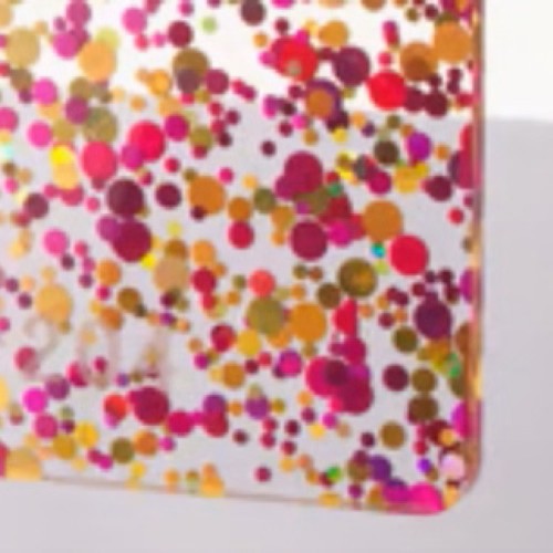 Confetti roze