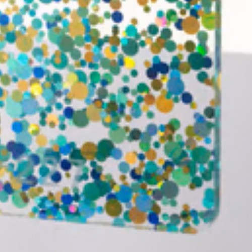Confetti blauw