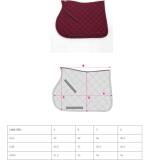 Zadeldoek Basic - Naam/ Logo