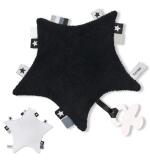 Tutdoekje Ster in Badstof – Gepersonaliseerd met Naam