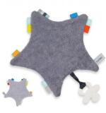 Tutdoekje Ster in Badstof – Gepersonaliseerd met Naam