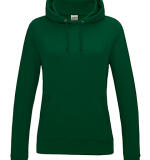 Getailleerde dames hoodie geborduurd