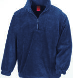 Fleece Sweater met Borduring
