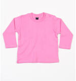 Baby T-shirt Lange Mouw – Geborduurd met Naam of Logo