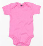 Babyrompertje korte mouw – geborduurd met naam of logo